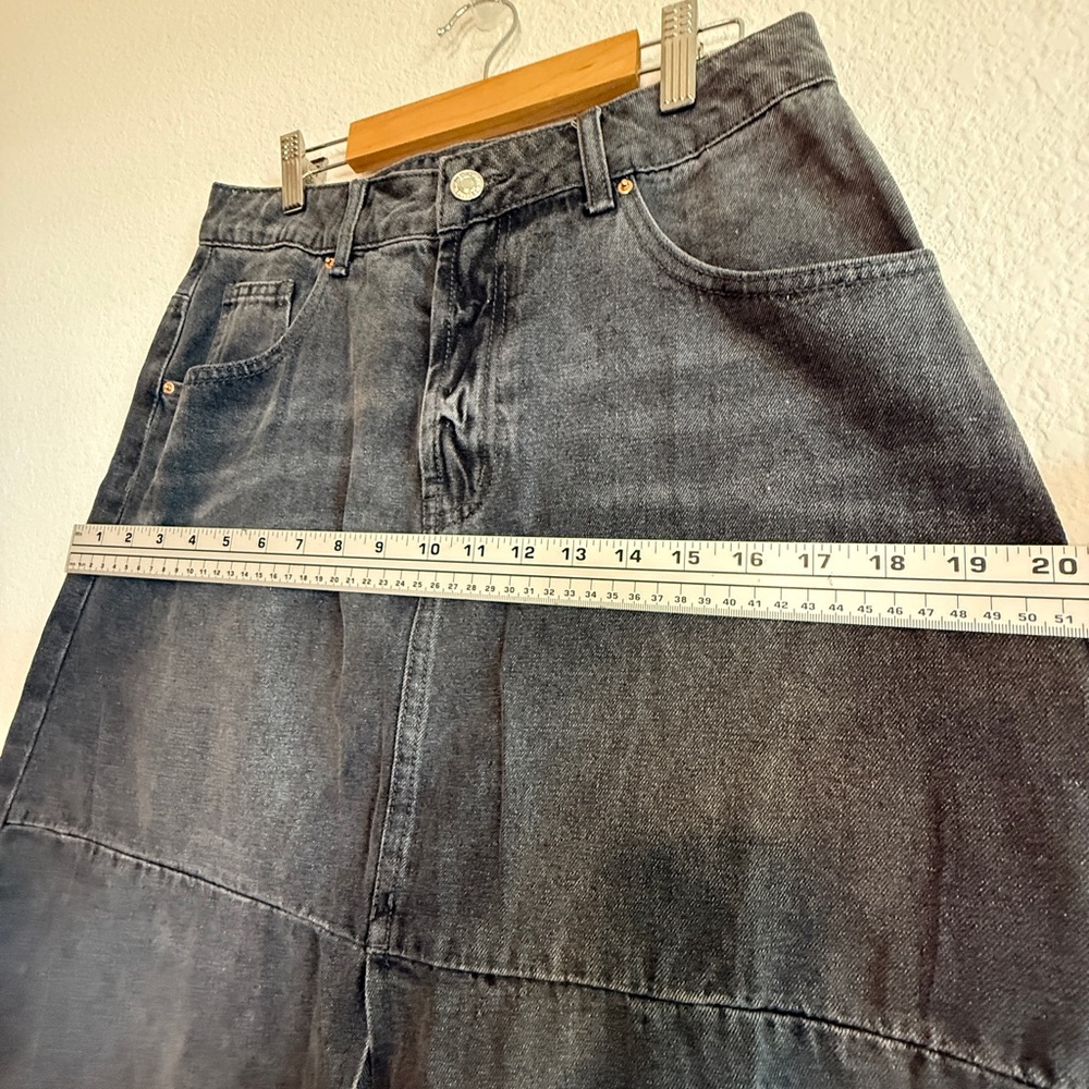 🖤 Vintage-Inspired Grey Denim Maxi Skirt – Size Large – Preloved Charm 🖤 - Picture 11 of 16